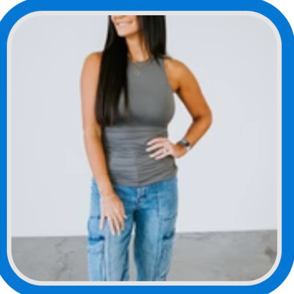 Second Skin by RD Style Ruched Top